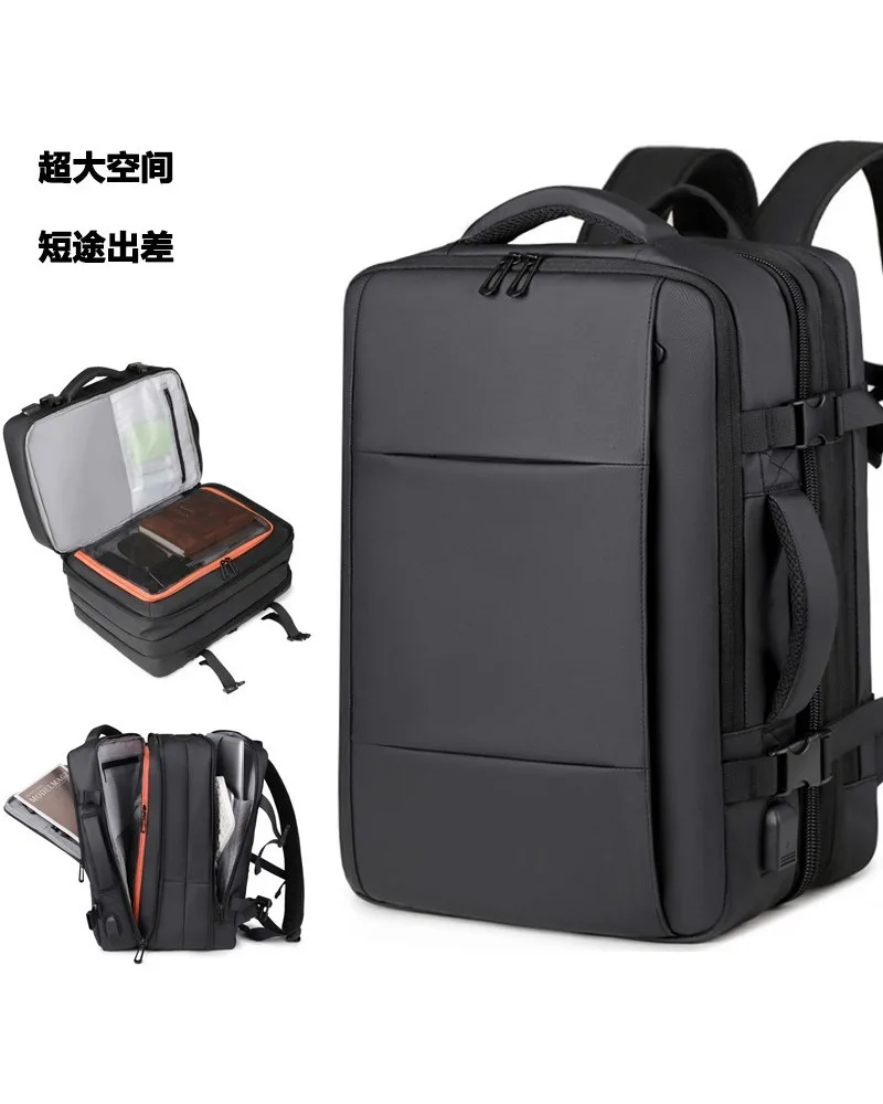

Expandable Large Capacity Backpack Commuter Business Computer Backpack Multifunctional Luggage Backpack Men's