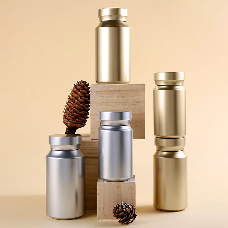 Sample Tablet Packaging Bottle Container Pill Packer Plastic Jars Capsule Bottles With Lid For Pill Food Candy