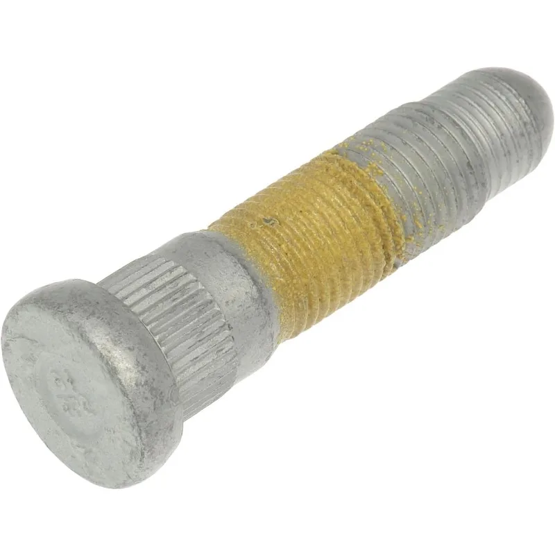 MUGURO 610-661 M14-1.50 Serrated Wheel Stud - 15.8mm Knurl  64mm Length For Select Models  10 Pack (Made in USA)