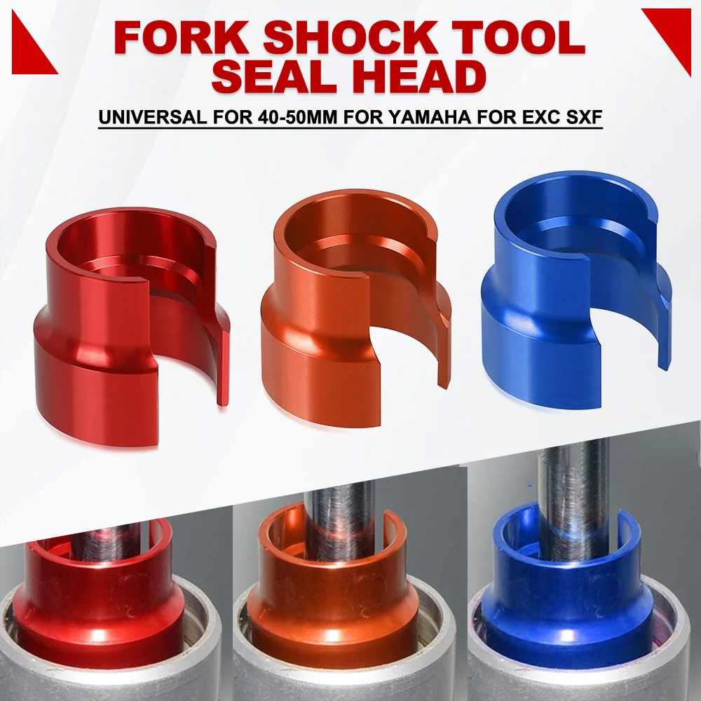 

Universal for 40-50mm rear shock For Yamaha For EXC SXF Motorcycle Aluminum Fork Shock Tool Seal Head for Bate Kawasaki Ninja