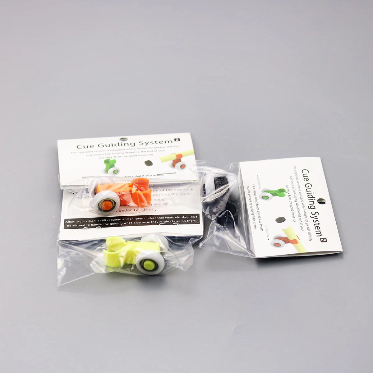 

2025 New Billiard Accessories Cue Stick Stroke Trainer Exerciser Cue Guiding with 2 Wheels