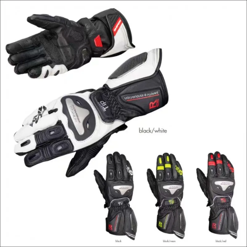 

KOMINE-GK169 long spot racing motorcycle off-road touch screen riding breathable non-slip wear-resistant gloves