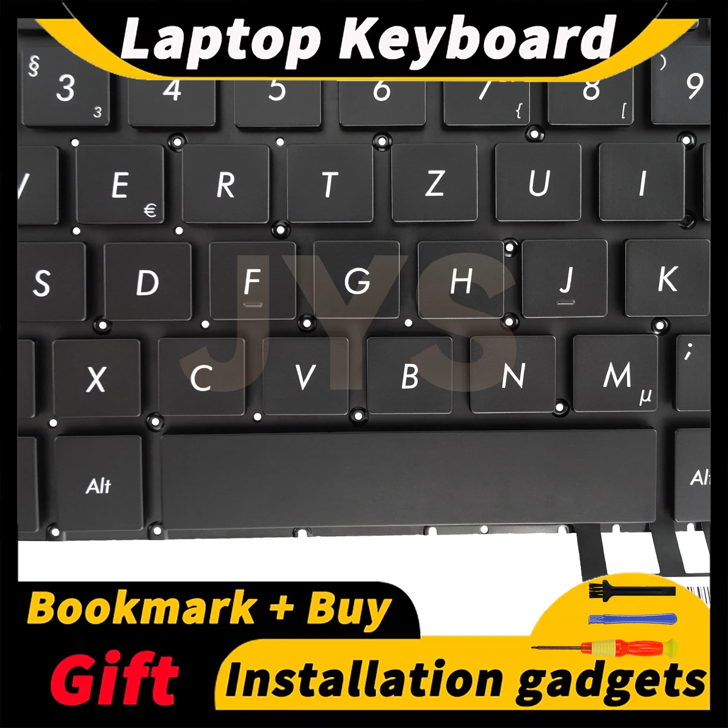 Suitable for ASUS Zenbook UX305 UX305LA UX305UA laptop to replace keyboard with backlit US layout