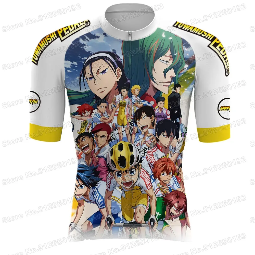 2022 Yowamushi Pedal Cycling Jersey Set Japanese Cartoon Anime Cycling Clothing Road Bike Shirts Suit MTB Ropa Ciclismo Maillot