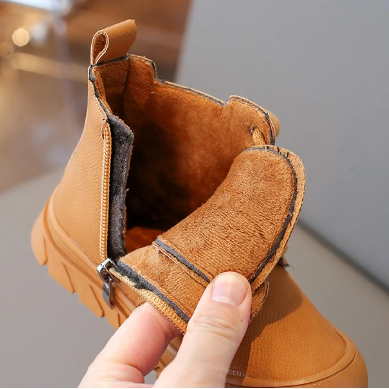 Marca Gril Boot2025Autunno/Inverno Nuovo Gril Scarpa Medio Grande Ragazzo Stivale Versatile Scarpe per bambini Designer Donna Stivaletti Botas Para Niña