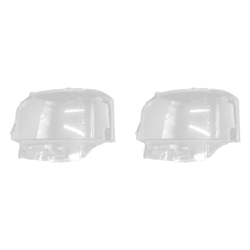 2X para Toyota Hiace 200 Series 2010-2013 carcasa de faro izquierdo pantalla de lámpara cubierta de lente transparente cubierta de faro