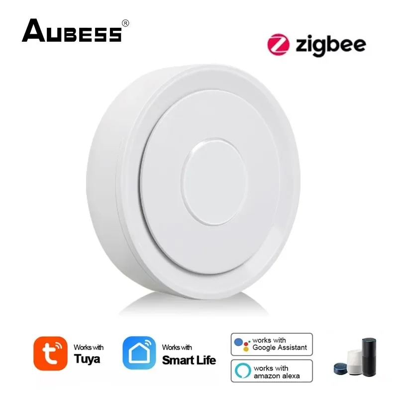 

Tuya ZigBee 3.0 Wired/Wireless Gateway Hub Smart Home WiFi Bridege Voice Control Competible With Alexa Google Assistant