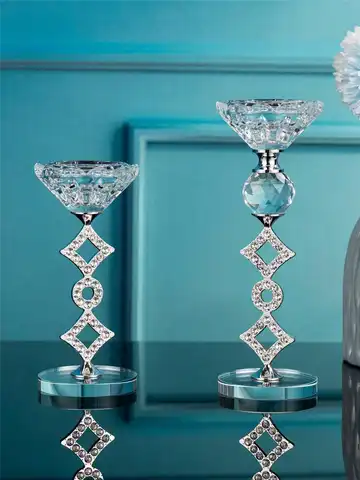 Candelabro de cristal de lujo ligero, regalo de decoración para habitación de vacaciones, Festival espeluznante de Halloween