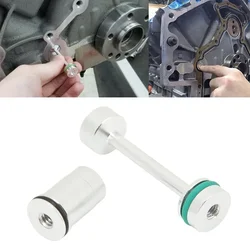 Car Oil Diverter Barbell Restrictor Galley Plug With Bypass Valve Plug Billet For Gen 3 Gen 4 LS Engines 4.8L 5.3L 6.0L 6.2L LS1