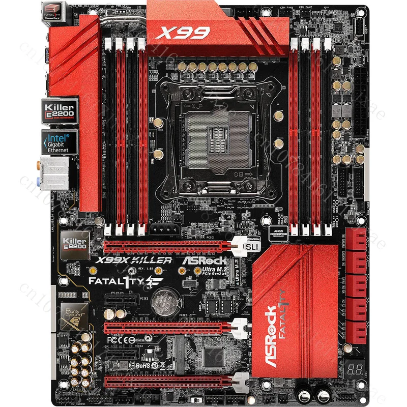 

Материнская плата для ASRock X99X Killer X99 поддерживает 2011-3-PIN V4 DDR4 128 ГБ Intel