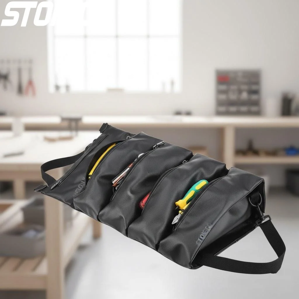 Multifunctional Automotive Repair Tool Bag Organizer Pouch Zipper Carrier Hanging Storage Solutions