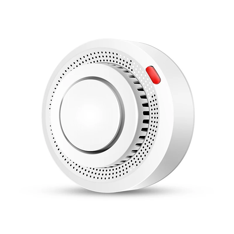 1Pc Smoke Detector Sensor Smart Fire Alarm Monitor Sound Alert Home Security Work