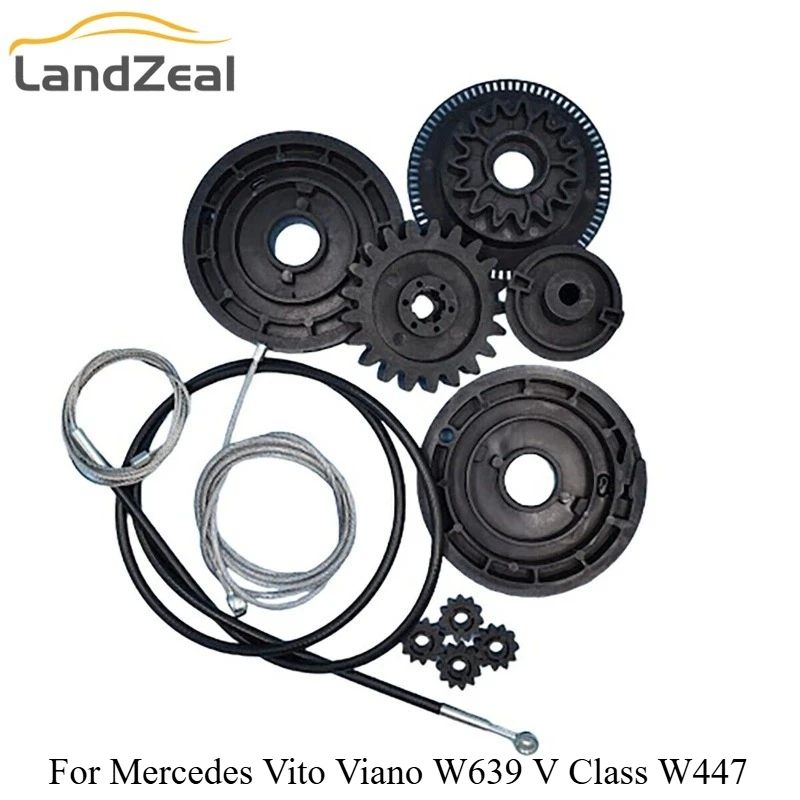 

6398200442 Electric Sliding Door Drive Locking System Guide Rail Motor Repair Set for Mercedes Vito Viano W639 W447 2003-2022