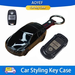 Car Model Shape for KIA Rio Rio5 Sportage Ceed Cerato K3 KX3 K4 K5 Sorento Optima Picanto Remote Key Case Cover Fob Bag Keychain