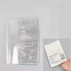 Cubierta protectora transparente para cuaderno, funda de película impermeable para diario, planificador, libro, suministros escolares