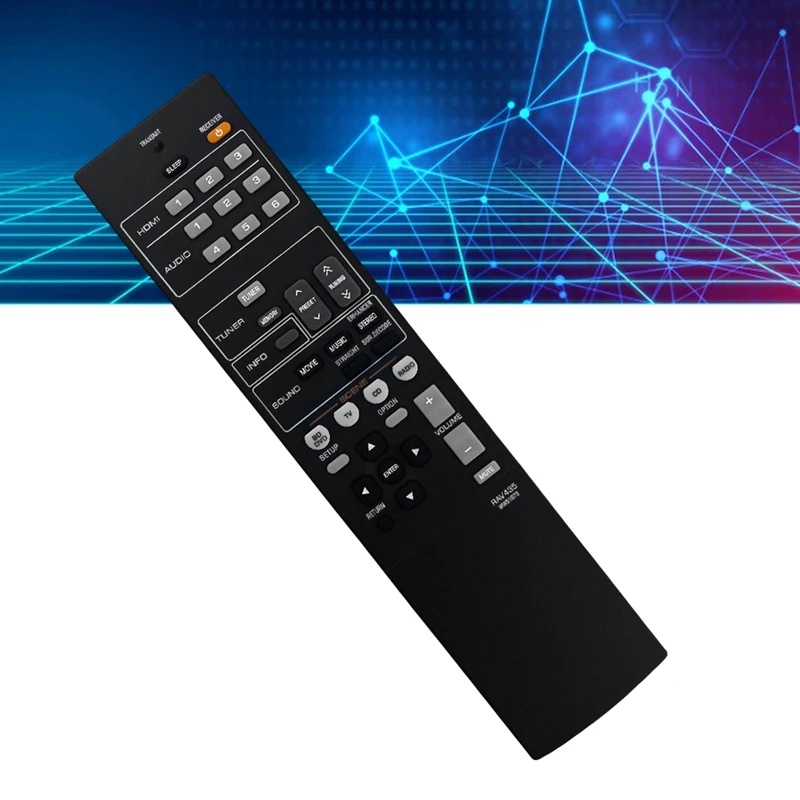 RAV435 WW51070 Remote For Yamaha Home Theater Audio/Video Receiver HTR-2064 YHT-196 HTR2064SZ NS-B20 NS-C20 Replace Remote