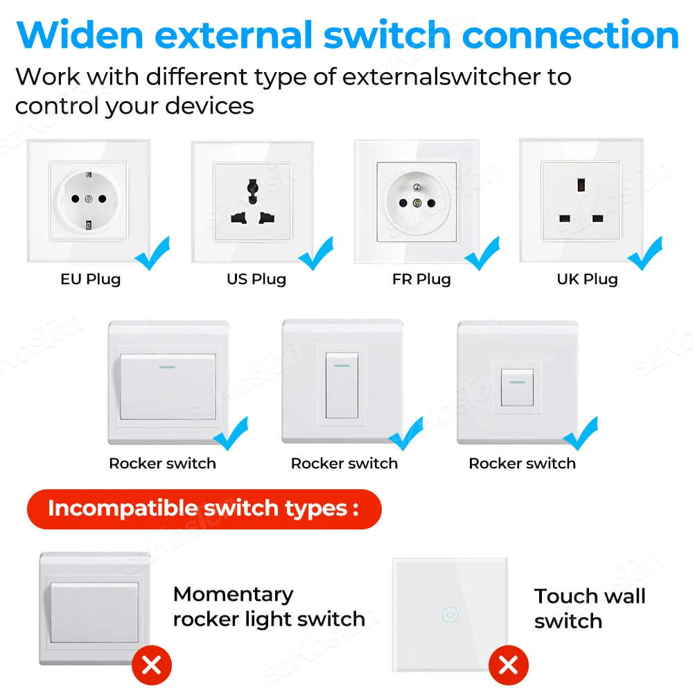 16A ZigBee Smart Switch Module eWeLink App DIY Smart Breaker Relay for SmartThings Alice Alexa Google Home Assistant Zigbee2MQTT