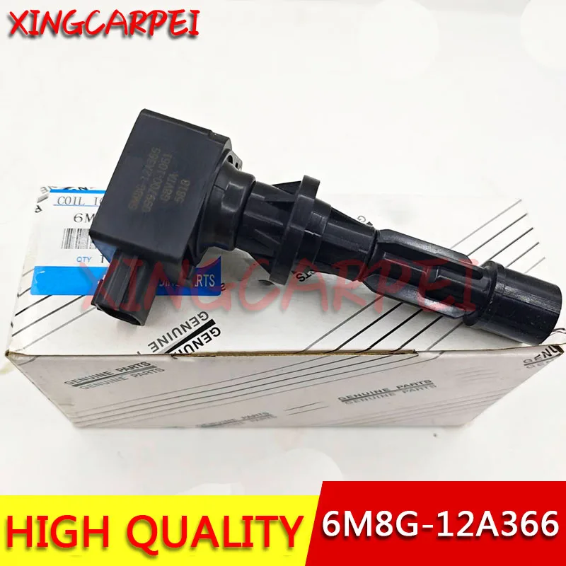 6M8G-12A366 Ignition Coil for Mazda 3 6 CX7 MX-5 Miata L4 2.0L 2.3L 2.5L 2006 2007 2008 2009 2010 2011 2012 2013 2014 2015