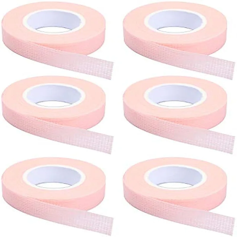 6pcs Eyelash Extension Tape for Breathable Microporous Fabric with Makeup Tools Wholesale of Eyelash Extension Products