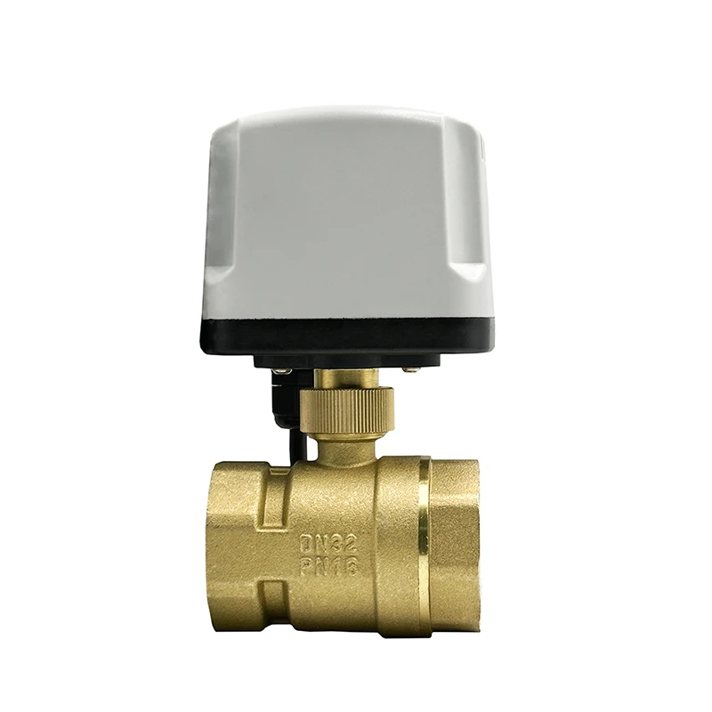 1-2インチ、3-4インチ、1インチ、2インチ-防水電動ボールバルブ-220v-12v-24v-真鍮製電動ボールバルブ-3線式または2線式真鍮ボールバルブ