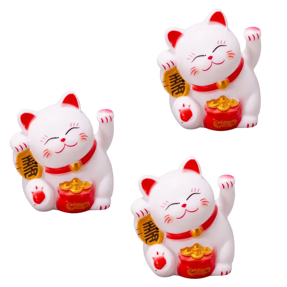 3 قطعة كعكة القط الجميلة توبر الأبيض الفينيل الغذاء الآمن الحلوى زخرفة إمدادات الحفلات كعكة عيد ميلاد الديكور الحلوى حلية