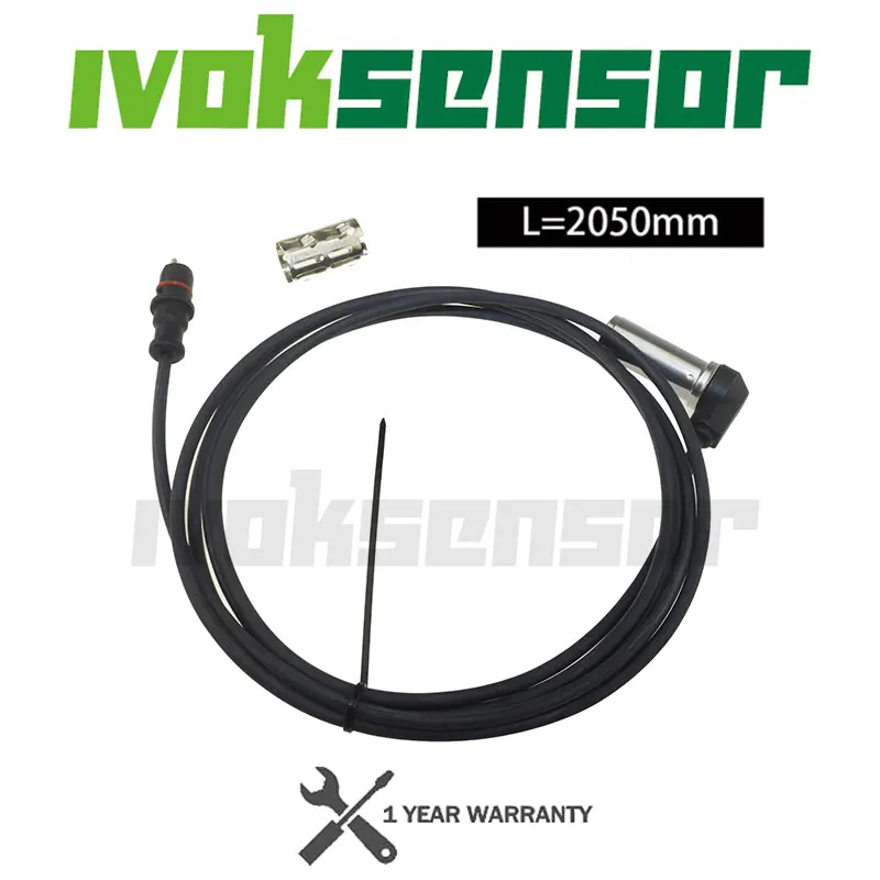 ABS Sensor L=2050mm Anti Lock Brake Wheel Speed Sensor For IVECO EURO CARGO STRALIS 4410328580 441 032 858 0 41200561 98419513