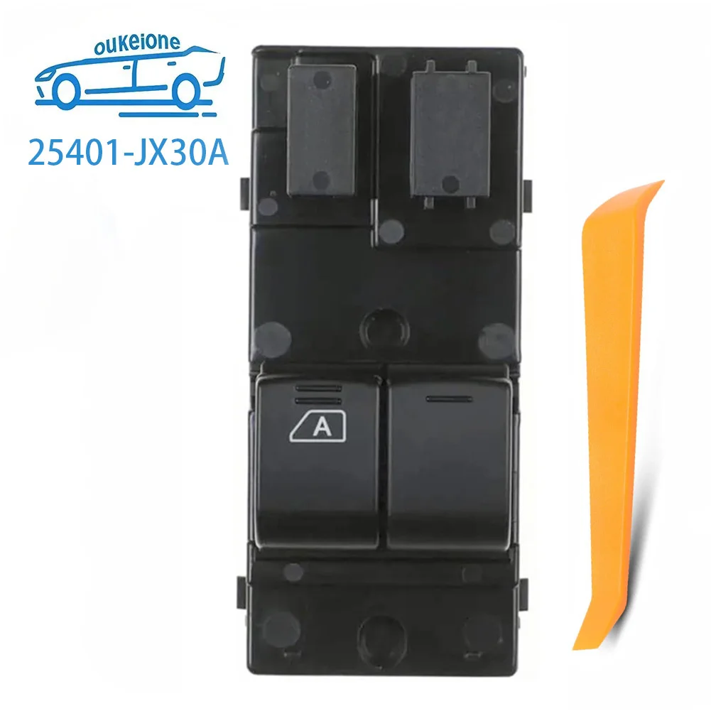 

For Nissan NV200 HR16DE 1.6L L4 2009 2010-2015 Front Left Electric Power Window Switch Glass Lifter Control Button 25401-JX30A
