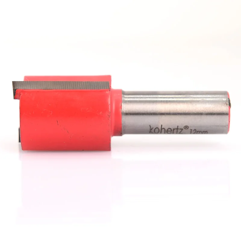 Straight Bit 12mm 6mm Shank Bottom Wood Cleaning Bit Straight Router Bit Clean Milling Cutter Woodworking Bits