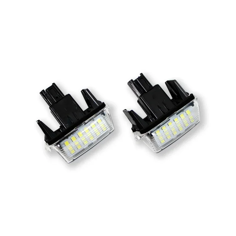 2 قطعة LED رقم الترخيص لوحة ضوء مصابيح لتويوتا كامري أفالون أوريس E18 فيوس Esquire أفينسيس Esquire EZ Noah Proace City SAI