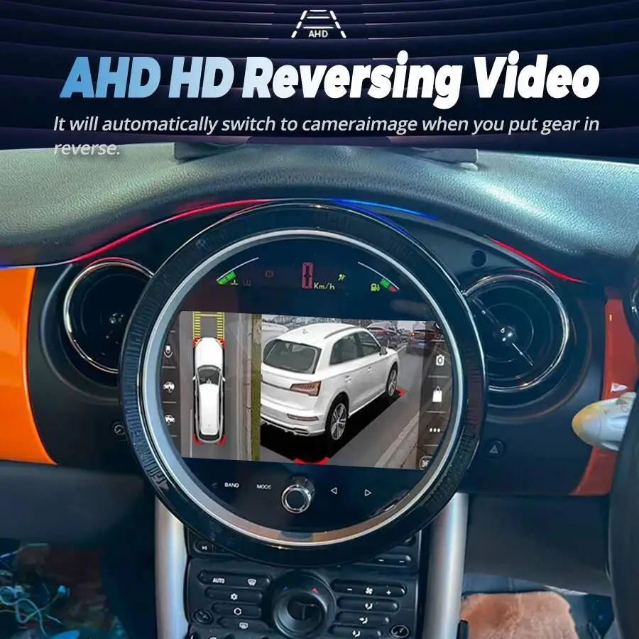 9 "أندرويد 15 Autoradio لسيارات BMW ميني كوبر R50 R52 R53 2004-2007 ستيريو سيارة لتحديد المواقع والملاحة مشغل وسائط متعددة Carplay رئيس وحدة