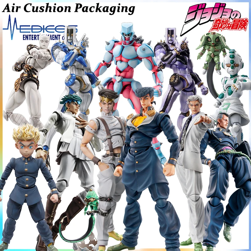 

Medicos Genuine Super Action Statue Series JoJo's Bizarre Adventure Part 4 Diamond is Unbreakable Action Figures Model Toys