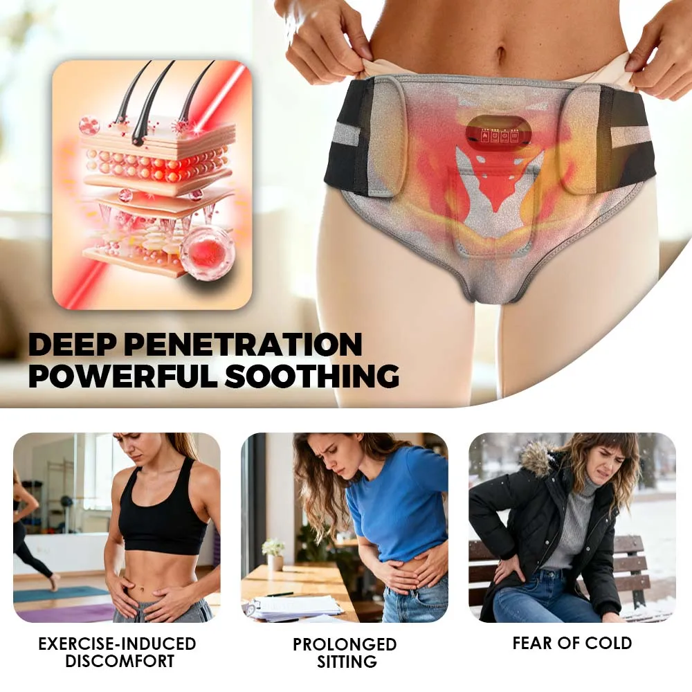 162 LEDs 660nm 850nm Near Infrared Light Therapy Panty Men Women Home Use Wearable Therapy Wrap for Pelvic Floor Care Briefs