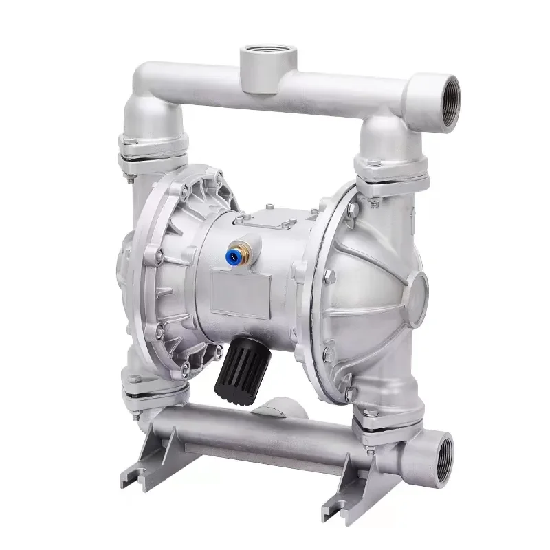 China Mini Air Operated Chemical Dedicated Infusion Aluminum Pneumatic Pumps Diaphragm Water Pump Pneumatic Diaphragm Pump