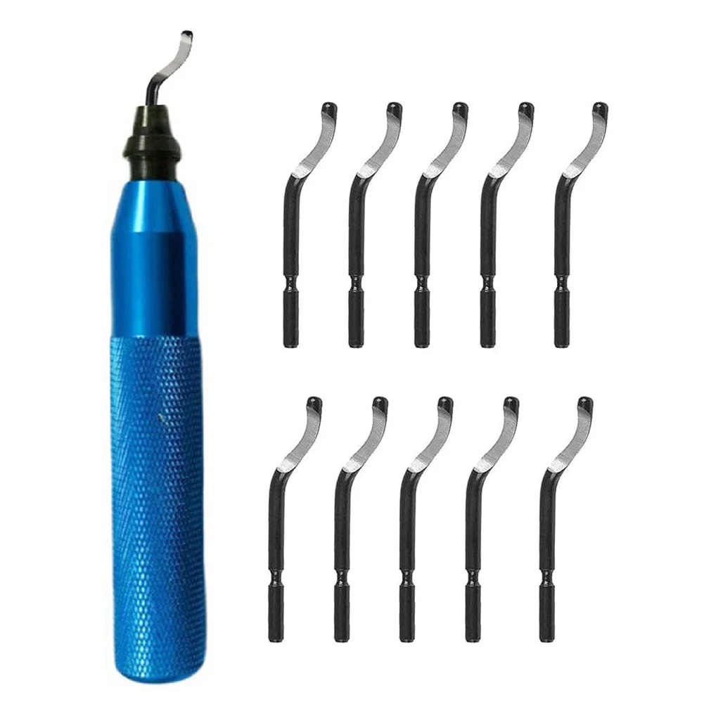 Metal Edge Cleaner Deburring Tool Material Cutting Replacement for blades Storage Case Included Organized for blades Comfortable
