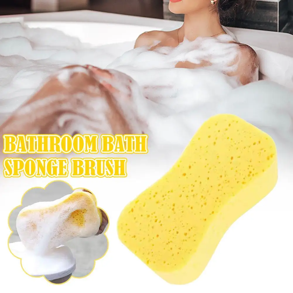 Bagno Spugna da bagno Spazzola Double Sided Corpo Bagno Corpo morbido Doccia Spugna Scrubber Spazzola per il corpo Spugna Detergente Schiuma K7H8