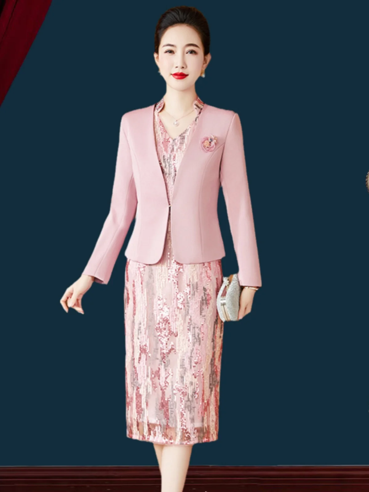 completo-abito-da-cerimonia-due-pezzi-per-mamma-e-madre-di-casa-gonna-lunga-con-scollo-a-v-e-cerniera-manica-regolare-in-fibra-di-poliestere