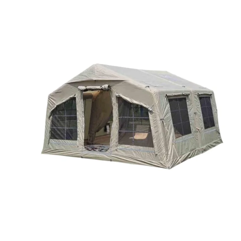 

Y надувная палатка для кемпинга на открытом воздухе, не требует сборки, толстая многоместная непромокаемая портативная палатка для кемпинга