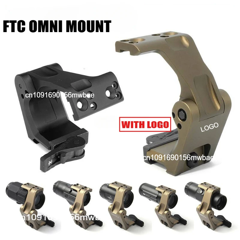 Tactical Metal Unity FTC OMNI Magnifier Mount With FAST QD Lever 2.26