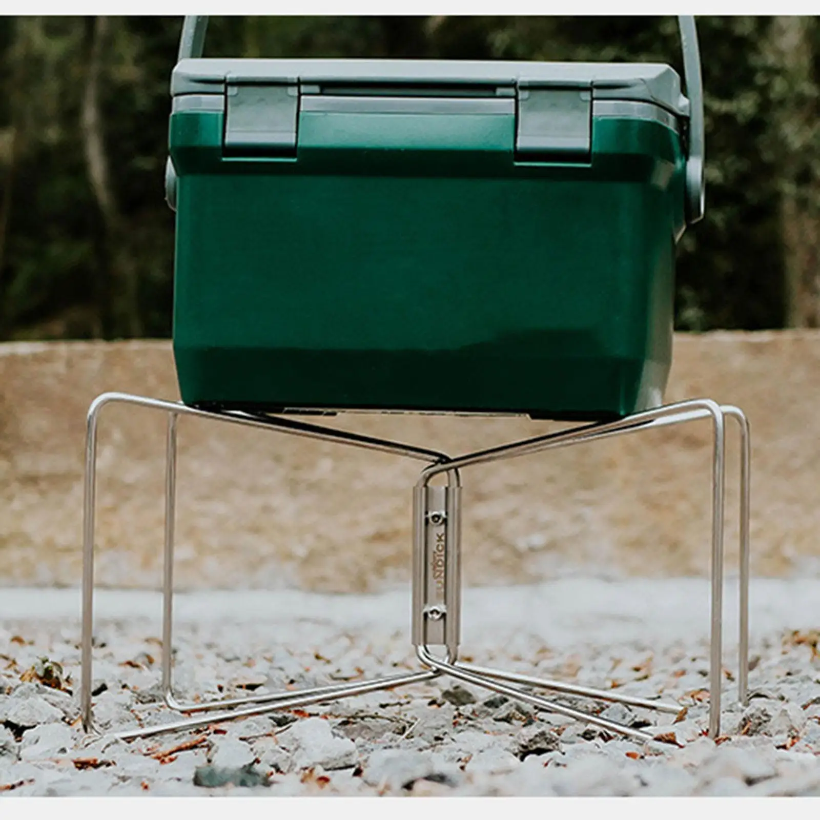 

Складная подставка-холодильник, держатель для льда, держатель ведра для льда, портативный ящик для хранения, подставка для багажа для приготовления пищи, барбекю, путешествий