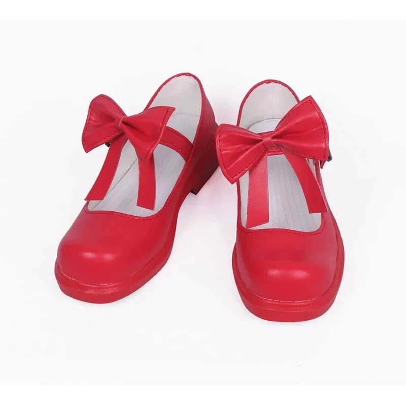 Cycard captor sakura cartão claro sakura cosplay sapatos vermelho feito sob encomenda das mulheres dos homens halloween cosplay traje sapatos e chapelaria prop