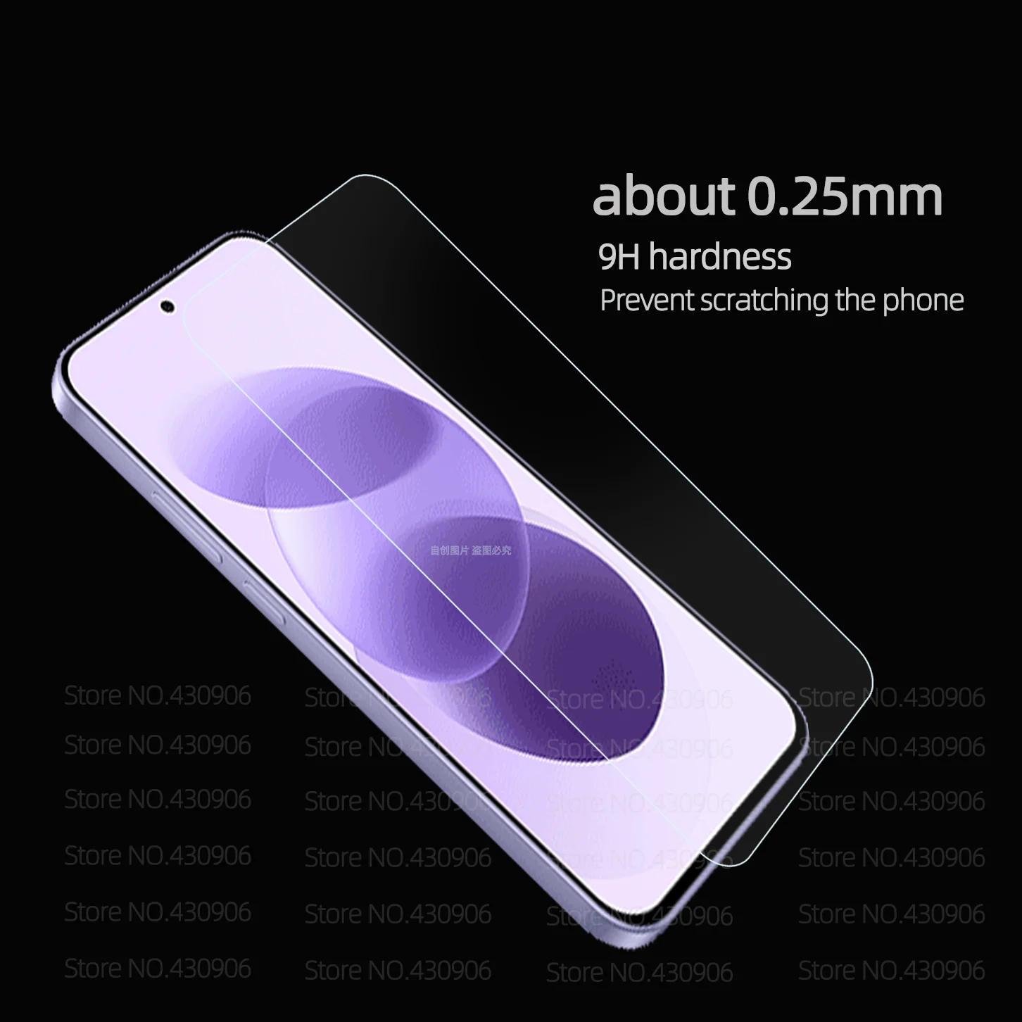 Für Redmi Note 17 Displayschutzfolie Hochwertige Transparente Gehärtete Glasfolie 2.5D 9H – Detail 2
