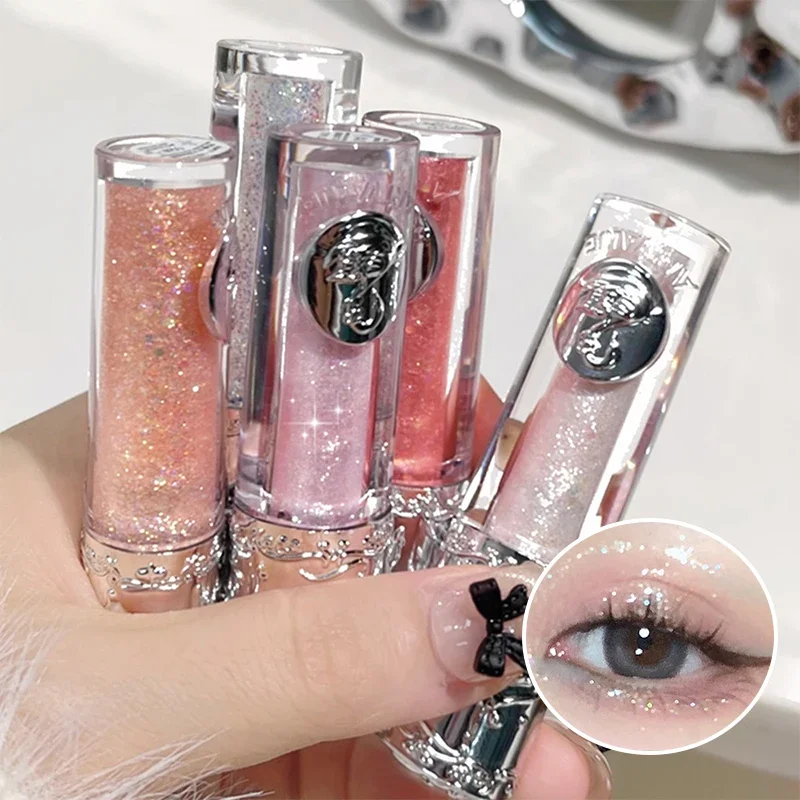 Atacado Balletismo Sombra Líquida Líquido Fine Shimmer Alta Luz Sombra delicada tudo com influenciador