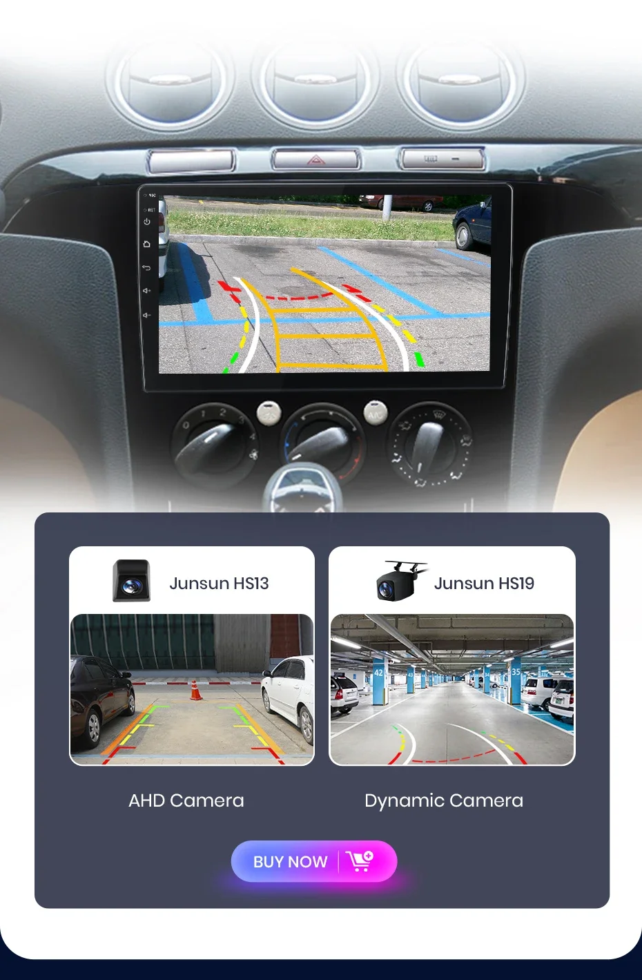 Junsun Wireless CarPlay Android Auto Radio Für Ford S-Max S max 2007-2015 Auto Intelligente Systeme RDS BT DSP 2 din autoradio – Detail 17