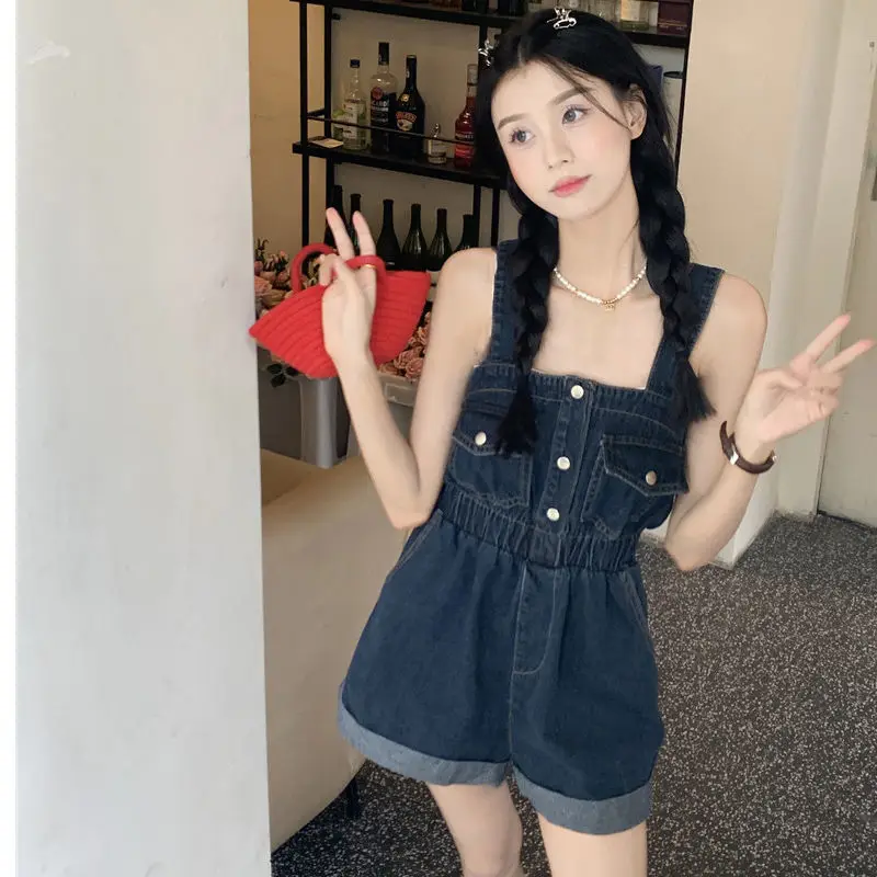 여성 롬퍼 플레이수트 레이디스 스트래피 스트링 기하학적 커프 골든 노트 카키 염색 블링 우아한 웨빙 성숙한 편안함