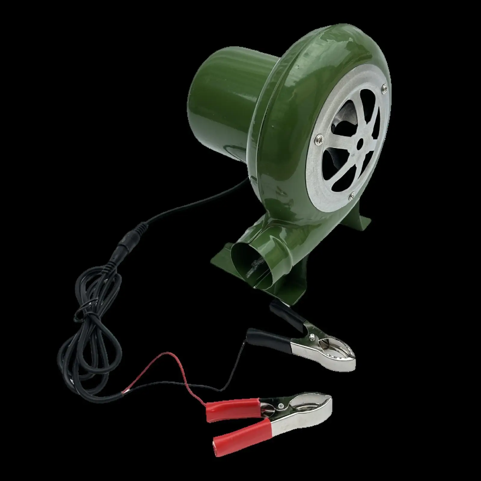 

Electric Blower Fan BBQ Fan US 110V Plug Portable with Speed Adapter for Blacksmith Forge