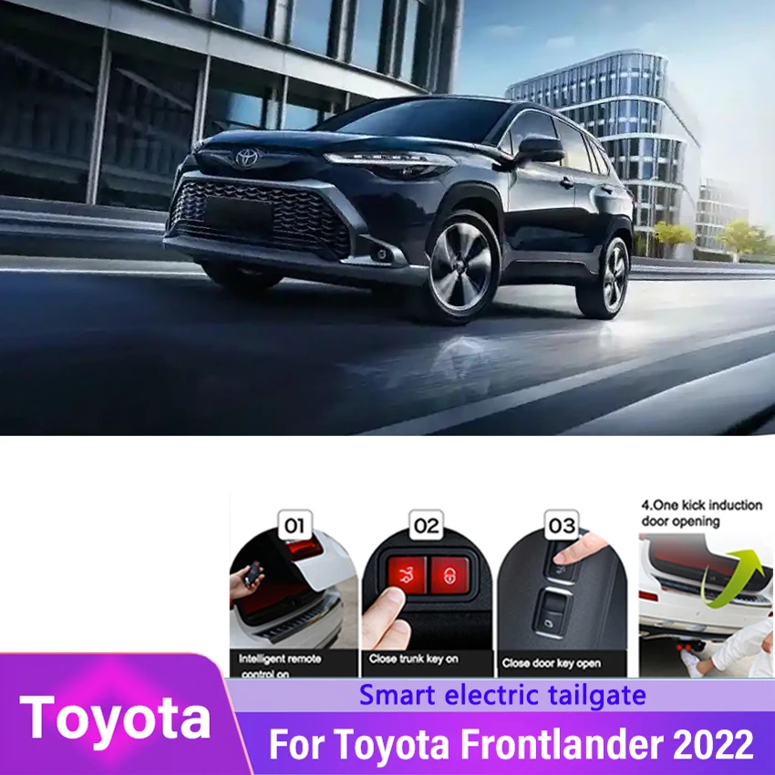 Electric Tailgate Refitted For Toyota Frontlander Tail Box Intelligent Electric Tail Gate Door Power Operated Trunk Decoration