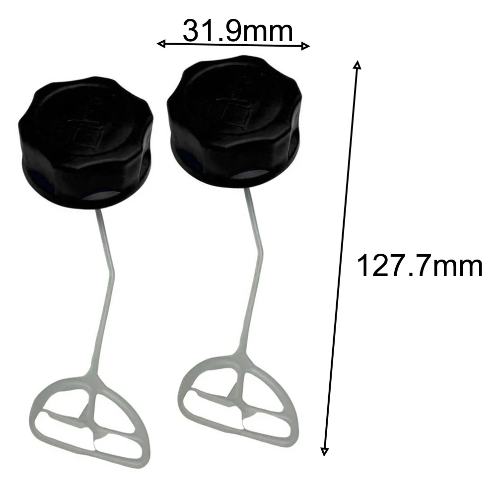 For HYUNDAI Machinery Fuel Tank Cap As Shown In The Figure Enhanced Engine Performance Cap 2-Piece Pack Plastic Construction