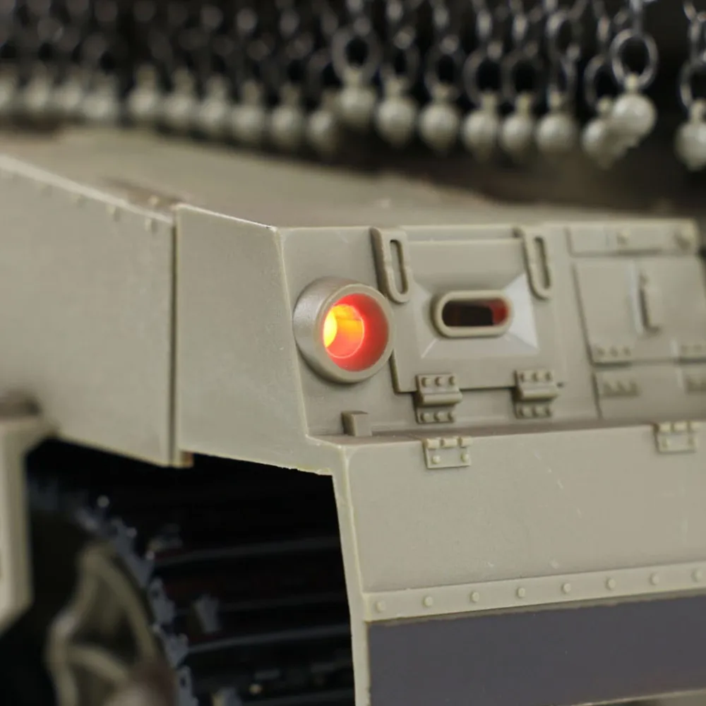 

RC Tank 1/16 Heng Long Merkava 3958 IDF MK IV Metal Driving Gearbox Model TK7.0 Toy Smoking Generator 360° Rotating Gift TH22644