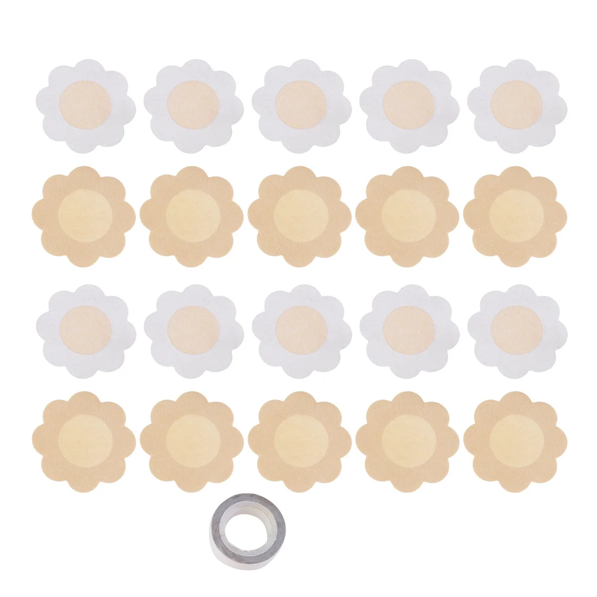 منصات الثدي المتاح غير المنسوجة تنفس لزجة يغطي للنساء سلس رفع الصدر ملصق لصق حمالة صدر غير مرئية