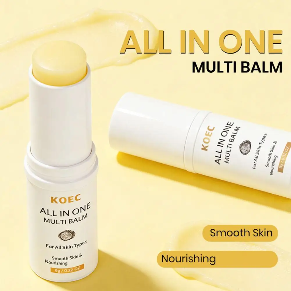 Zdjęcie 3: KOEC PDRN Pink Collagen Volume Multi Balm Stick, przeciwstarzeniowe nawilżające serum w sztyfcie na drobne linie, rozjaśniające matową skórę